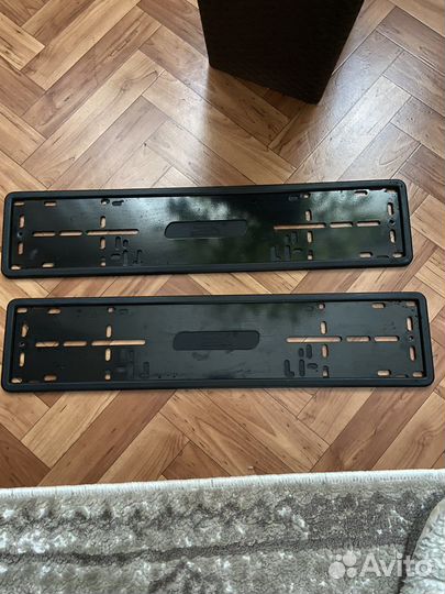 Силиконовые номерные рамки