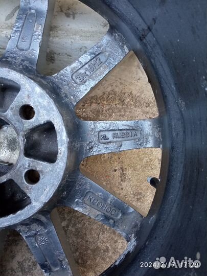 Литые диски r16 5х110 на опель астра