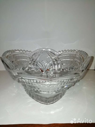 Ваза хрустальная большая СССР