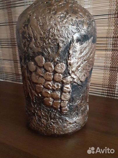 Бутыль 3 л. Техника Декупаж. Ручная работа