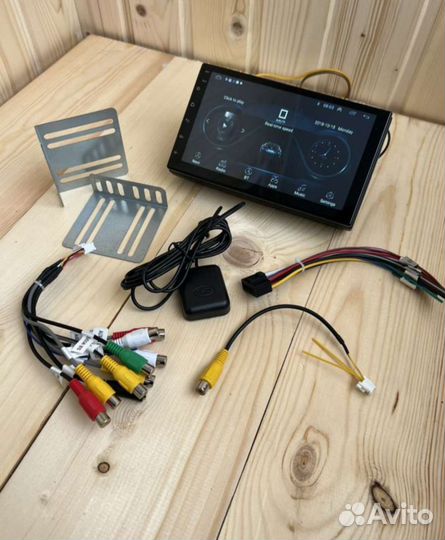 Android магнитола 2din с gps новая