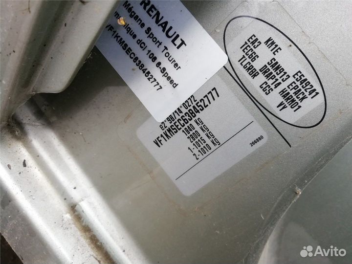 Разбор на запчасти Renault Megane 2