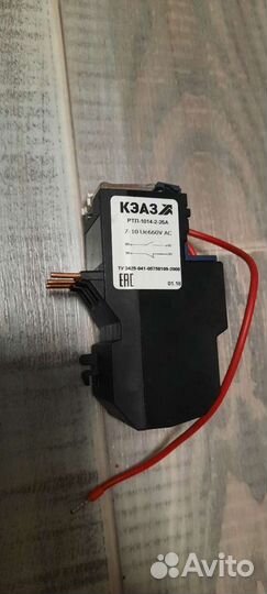 Реле перегрузки тепловое ртл-1014-2-25А