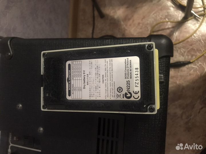 Гитарная педаль boss sd-1 с батарейкой