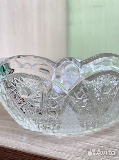 Хрустальный салатник