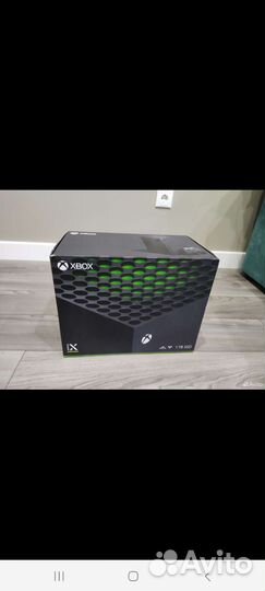 Игровая приставка Xbox series X. Новая