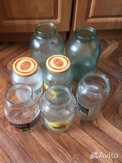 Банки стеклянные