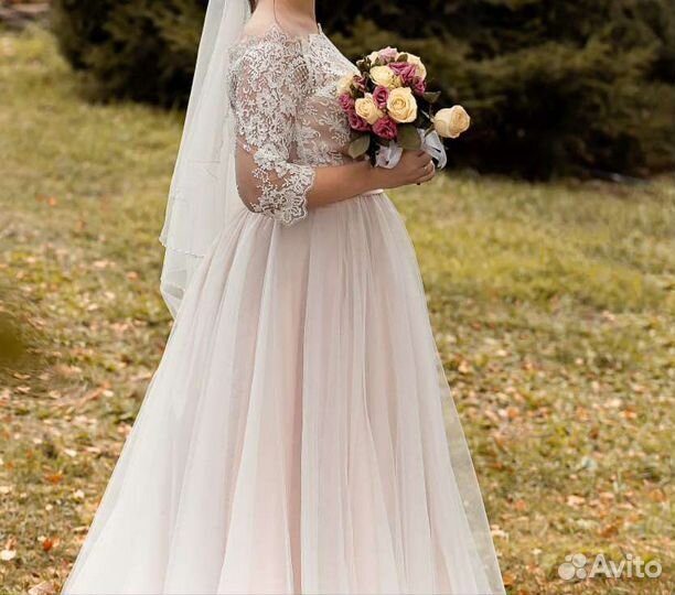 Свадебное пллатье