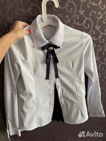 Блузка школьная р.140