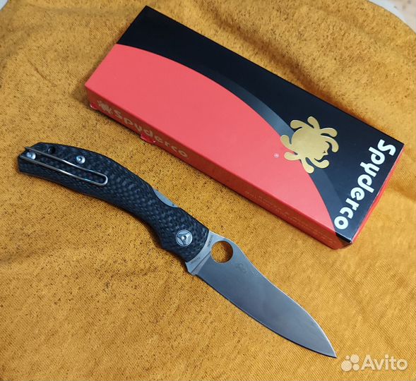 Нож Spyderco Kapara carbon