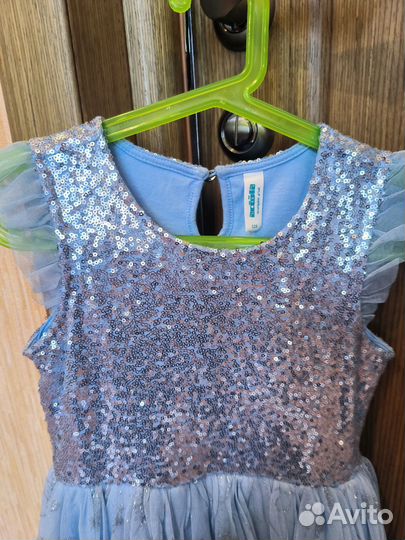 Новогоднее платье для девочки 128 Acoola