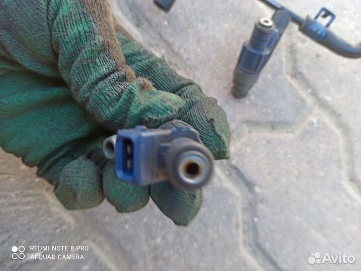 Гольф 4 2.0i AQY Форсунки Bosch 0 280 155 791 (06A