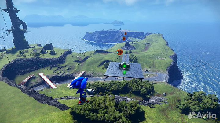 Sony PS4/PS5 диск Sonic Frontiers, новый,запечатан