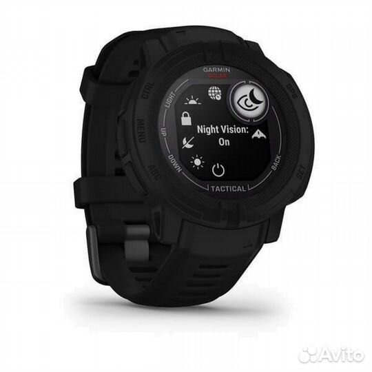 Часы Garmin Instinct 2 Solar Tactical черный