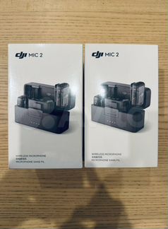 DJI Mic 2 (2 + 1) новый микрофон