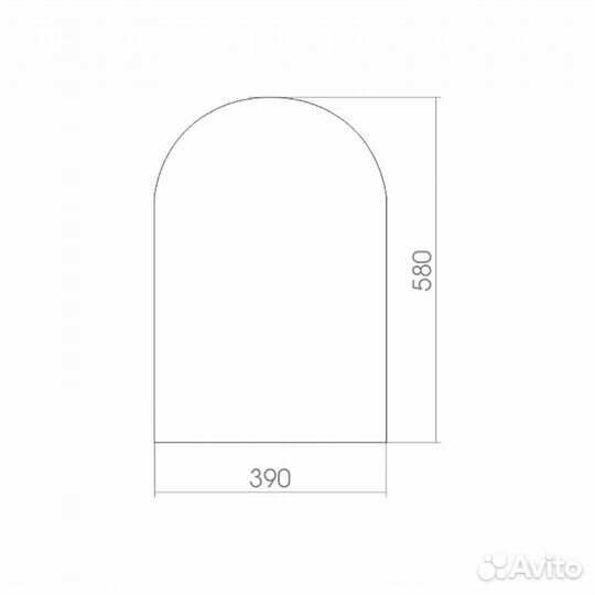 Зеркало mixline 525022 Хром