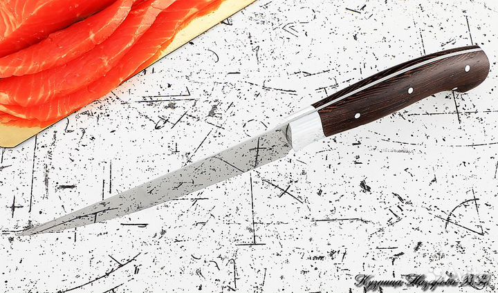 Нож Шеф № 5 сталь 95Х18 рукоять дюраль венге