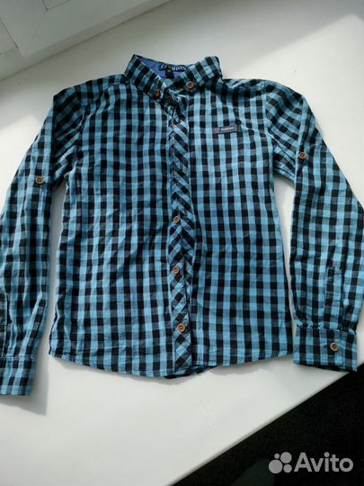 Рубашка для мальчика 134