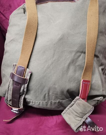 Рюкзак большой охотничий брезентовый СССР