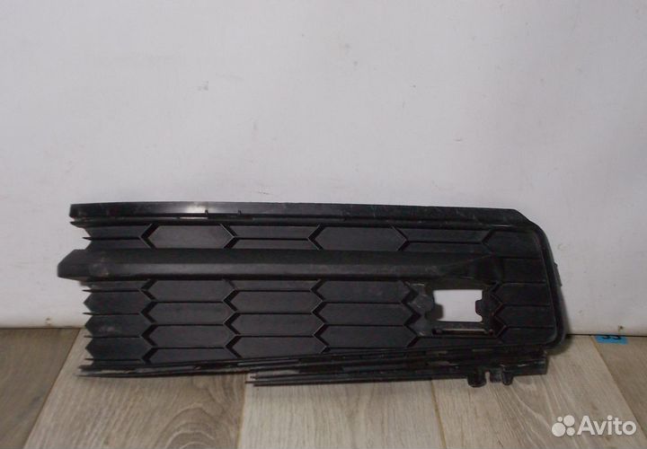 Решетка переднего бампера левая бу Skoda Kodiaq OE