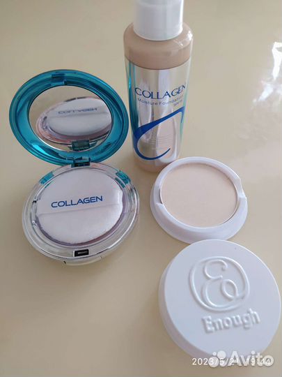 Тональный крем и пудра