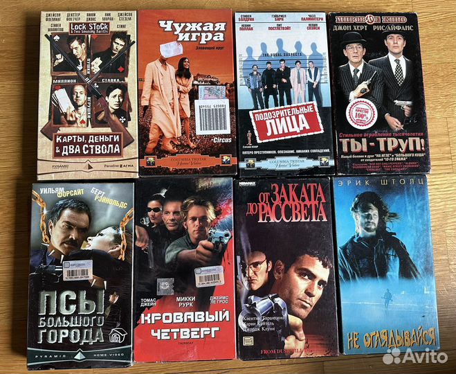 Кассеты с фильмами VHS (3 лота)