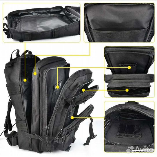 Рюкзак тактический 18л разные расцветки