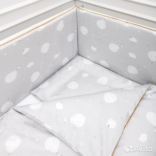 Комплект в кроватку Lappetti «Сказочный полет» 3 предмета