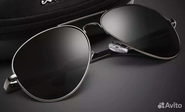 Солнцезащитные очки мужские ray ban авиатор -3.5