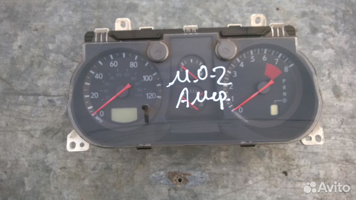 Mitsubishi outlander 1 панель щиток приборов