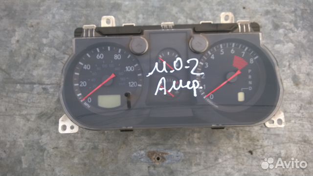 Mitsubishi outlander 1 панель щиток приборов