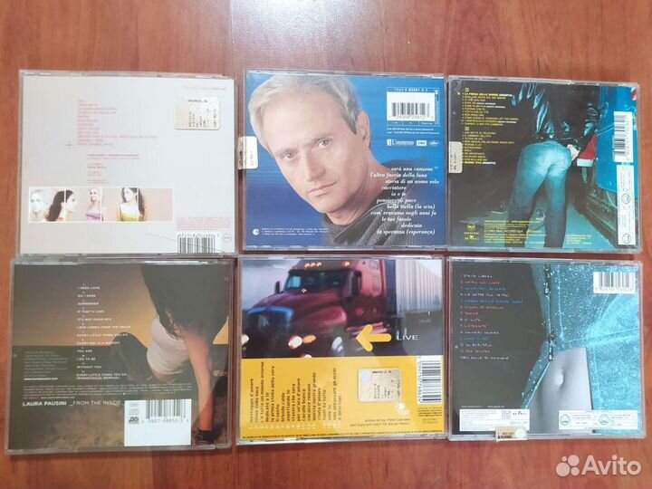 CD диски итальянские лицензия