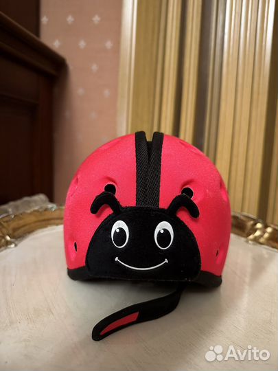 Мягкий шлем защитный детский