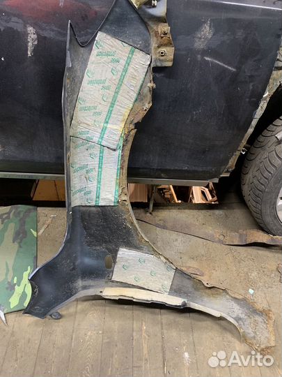 Передние крылья мазда 3 бк хетчбек