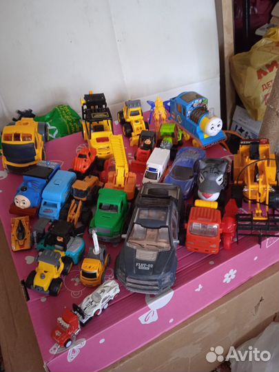 Детские машинки пакетом