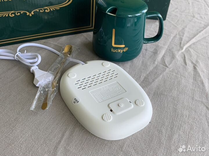 Новая кружка чашка для чая и кофе с подогрвом