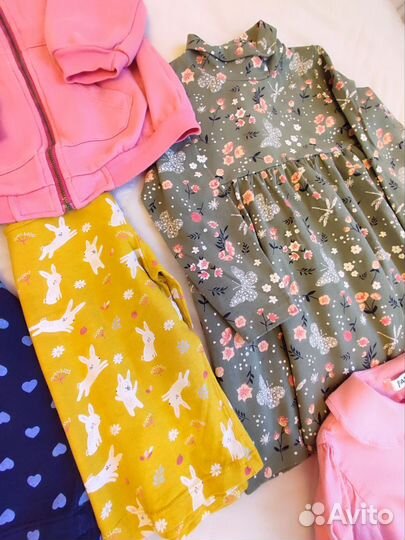 Пакет вещей на девочку 86 92