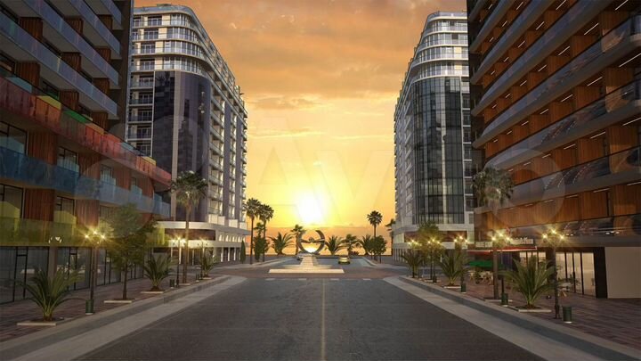 Квартира-студия, 36 м² (Грузия)