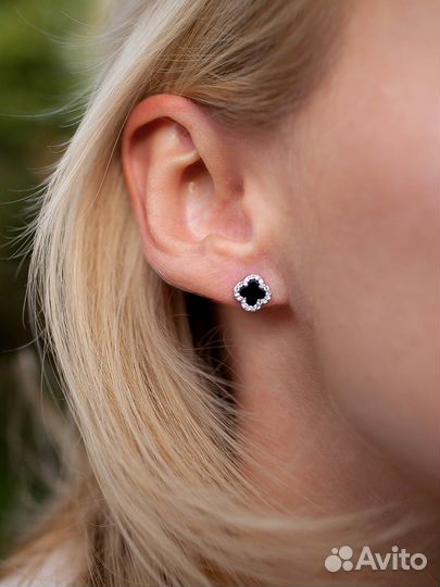 Серебряные серьги