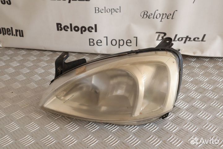 Фара левая Opel Corsa C