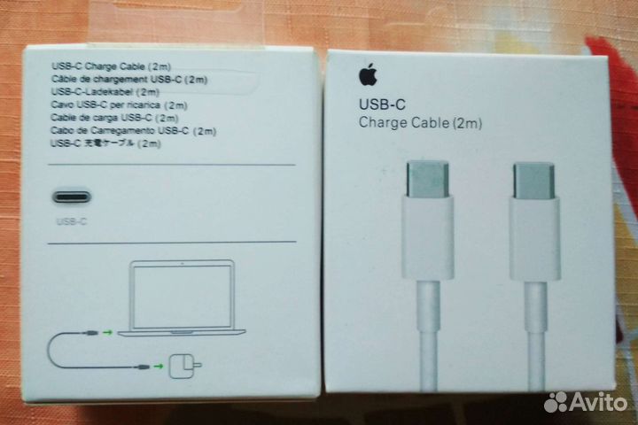 Новый оригинал кабель typeC для macbook