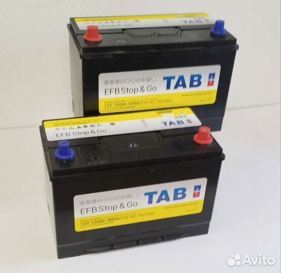 Аккумулятор для LC200 дизель. TAB EFB 95Ач 900А