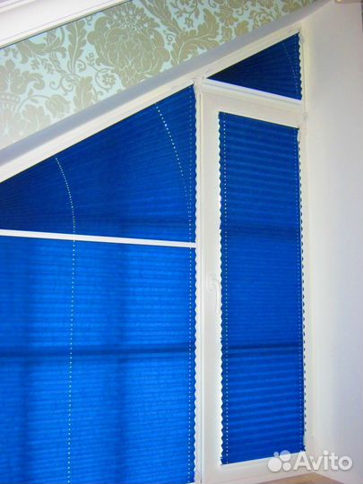 Шторы плиссе на окна и мансарды