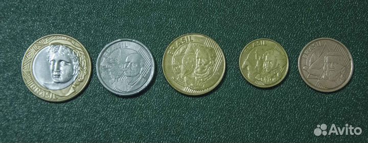 Монеты Бразилии