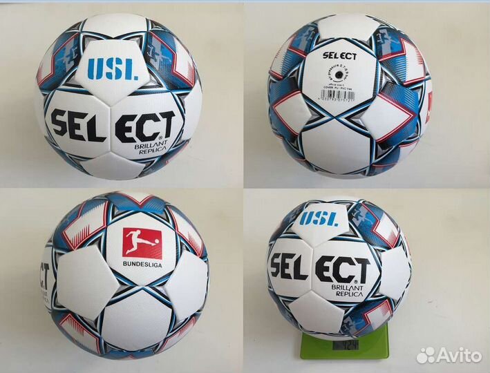 Футбольный мяч Select. Мяч размер 5. Клееный