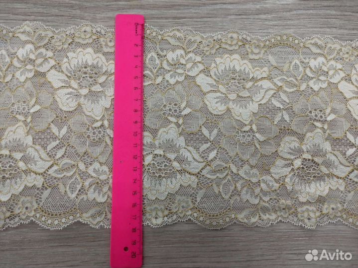 Кружево эластичное