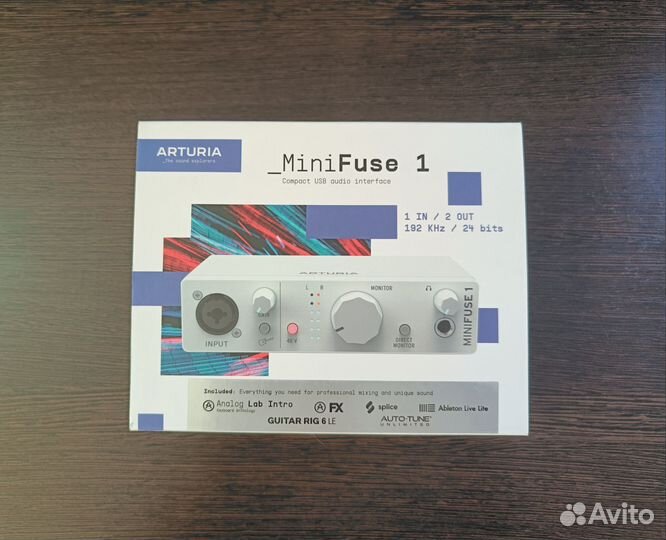 Звуковая карта Arturia minifuse 1