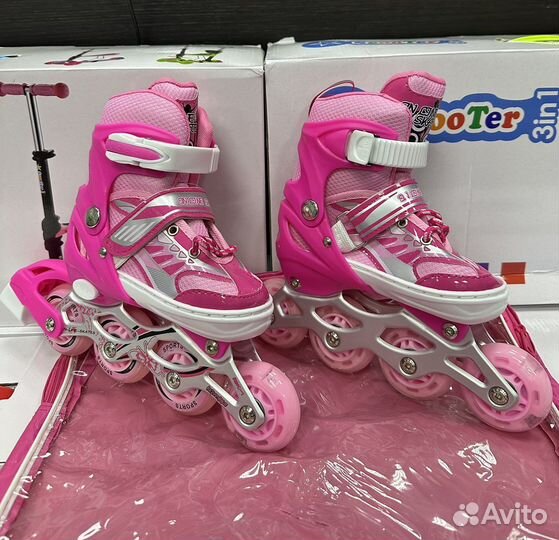 Ролики детские новые 29-33 новые