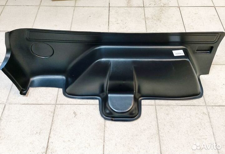 Обшивка арок задних колёс в салоне Нива 2121