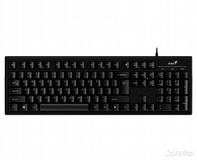 Клавиатура Genius SMART KB-101 Black USB, Only Las